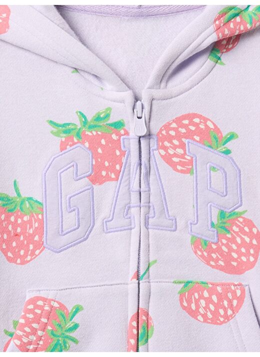 Gap Logo Fransız Havlu Kapüşonlu Sweatshirt 2