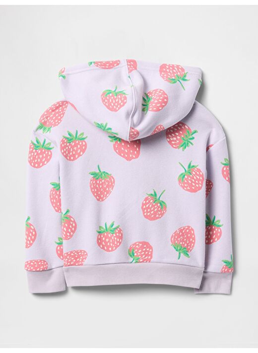 Gap Logo Fransız Havlu Kapüşonlu Sweatshirt 3