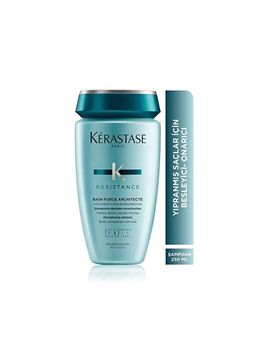 Kerastase Resistance Bain Force Architecte 1-2 Şampuan 250ml 1