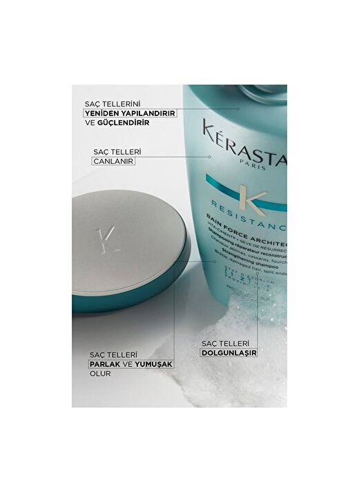 Kerastase Resistance Bain Force Architecte 1-2 Şampuan 250ml 2