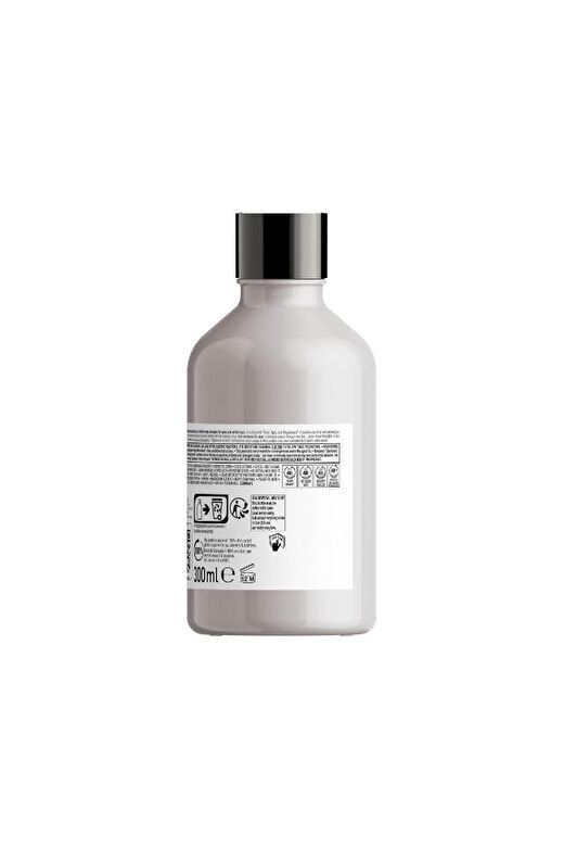 Serie Expert Silver Çok Açık Sarı, Gri Ve Beyaz Saçlar Için Renk Dengeleyici Mor Şampuanı 300 ML 3