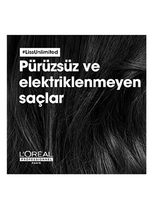 Serie Expert Liss Unlimited Elektriklenme Karşıtı Ve Yumuşaklık Veren Şampuan 500 Ml 2