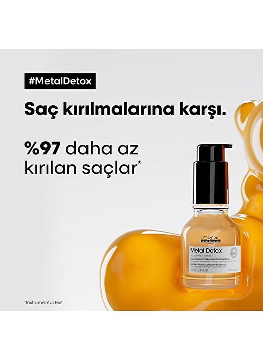 Loreal Professionnel Serie Expert Metal Detox Oil Konsantre Yağ 50 Ml 3