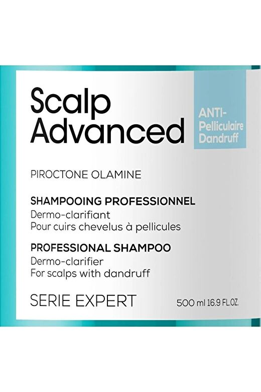 Loreal Professionnel Serie Expert Scalp Advanced Kepek Karşıtı Profesyonel Şampuan 500 Ml 2