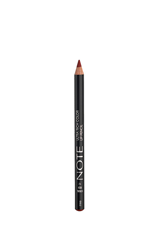 Note Ultra Rich Color Dudak Kalemi 12 Coral Red - Kırmızı 3