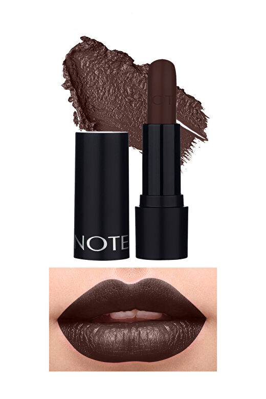 Note Deep Impact Lipstick 16 Mystic Violet Kremsi Dokulu Yarı Parlak Ruj - Kahverengi 1