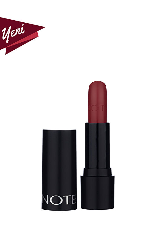 Note Deep Impact Lipstick 11 Vibrant Pink Kremsi Dokulu Yarı Parlak Ruj - Kırmızı 4