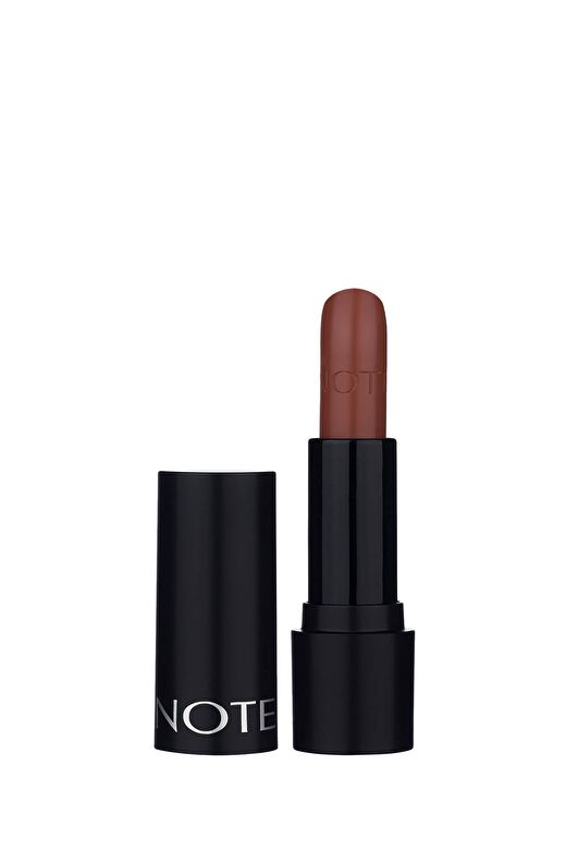 Note Deep Impact Lipstick 06 Cinnamon Kremsi Dokulu Yarı Parlak Ruj - Kahverengi 2