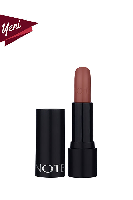 Note Deep Impact Lipstick 03 Confident Rose Kremsi Dokulu Yarı Parlak Ruj - Nude 4