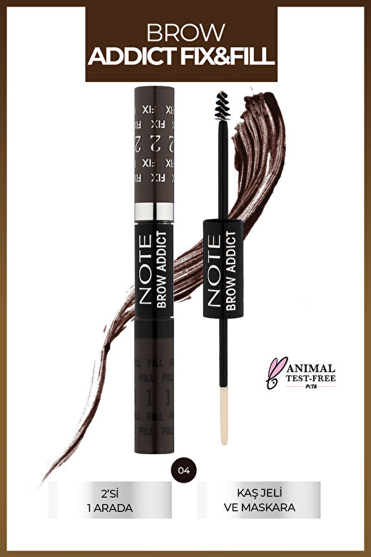 Brow Addict Fix&Fill 04 – Kaş Farı&Maskarası 2' si 1 Arada 1