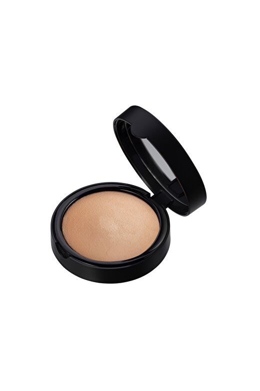 Note Baked Powder 06 Gold Bronze Işıltılı Bitişli Highlighter Toz Yüz Pudrası 4