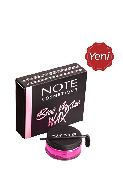 Note Brow Master Kaş Sabitleyici & Şekillendirici Renksiz Wax 4
