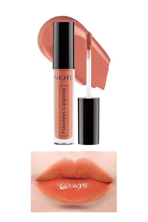 Note Flawless Lipgloss 05 Sweet And Sour Nemlendirici Etkili Parlak Ruj - Turuncu 1