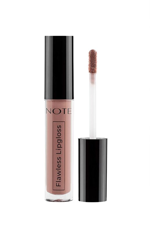 Note Flawless Lipgloss 04 Smell Of Coffee Nemlendirici Etkili Parlak Ruj - Nude 2