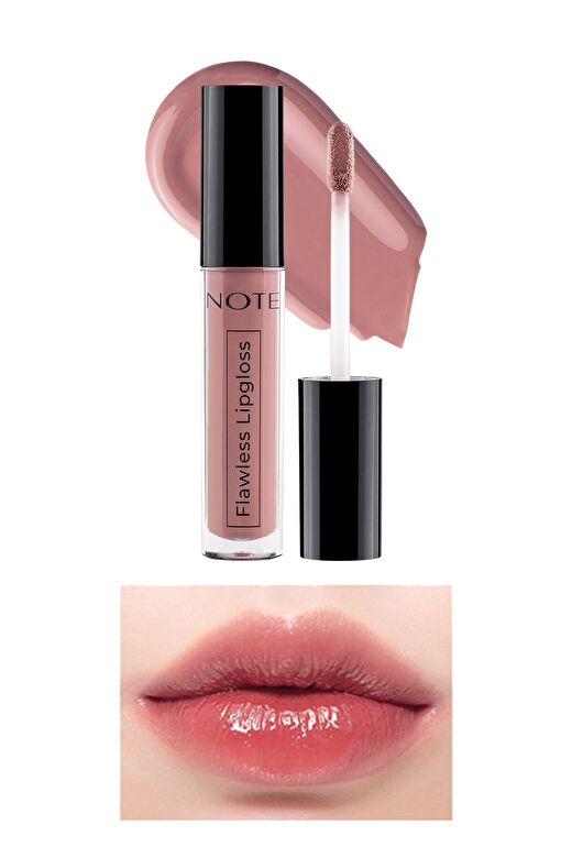 Note Flawless Lipgloss 03 Dried Rose Nemlendirici Etkili Parlak Ruj - Pembe 1