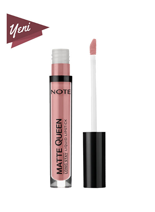 Note Matte Queen Lipstick 03 Rose Dust Kalıcı Likit Ruj - Nude 4