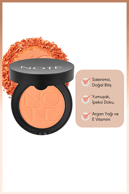Note Luminous Silk Compact Allık 14 Dreamy Coral 2
