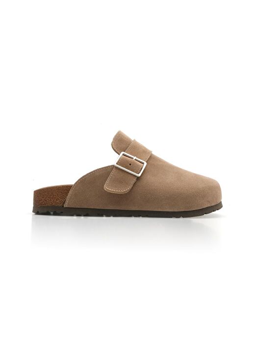 Marjin Camel Kadın Süet Terlik 32110275 3