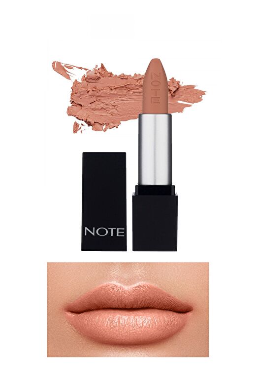 Note Mattever Lipstick 03 Ethereal Yarı Mat Saten Bitişli Ruj - Açık Nude 1