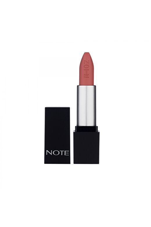 Note Mattever Lipstick 06 Sunset Party Yarı Mat Saten Bitişli Ruj - Pembe 2