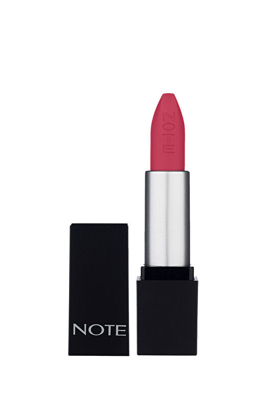 Note Mattever Lipstick 14 Dear Cherry Yarı Mat Saten Bitişli Ruj - Pembe 4