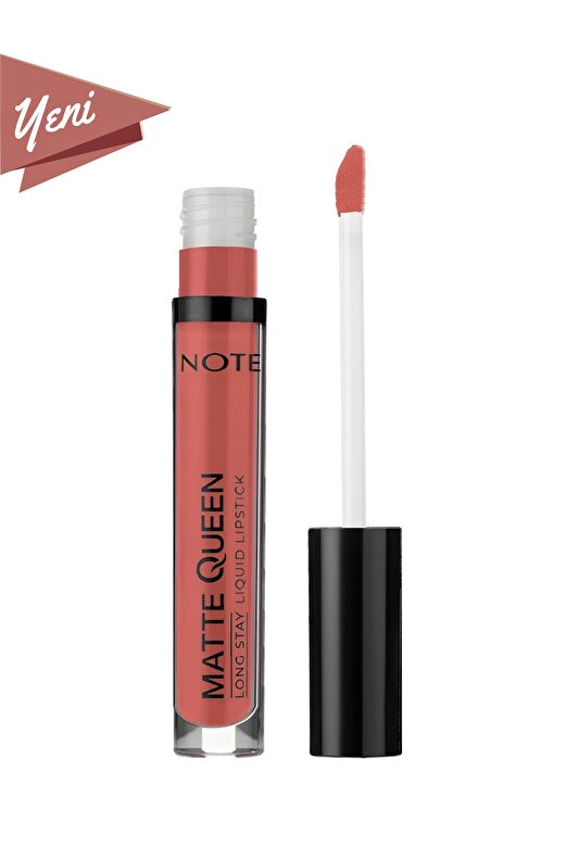 Note Matte Queen Lipstick 24 Ravishing Rose Kalıcı Likit Ruj - Nude 1