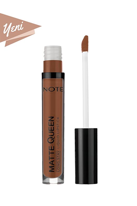 Note Matte Queen Lipstick 23 Sweet Cinnamon Kalıcı Likit Ruj - Kahverengi 1