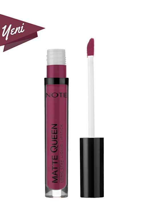 Note Matte Queen Lipstick 19 Berry Blast Kalıcı Likit Ruj - Mor 1