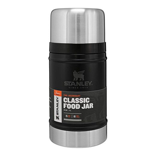Stanley Classic Vakumlu Yemek Termosu 0,7 L Siyah 1