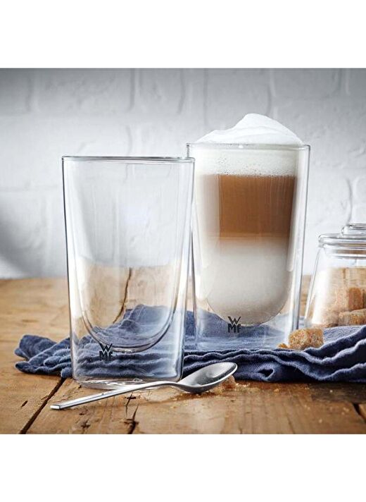 WMF Kineo Latte Macchiato Seti 2'li Çift Cidarlı Bardak 3
