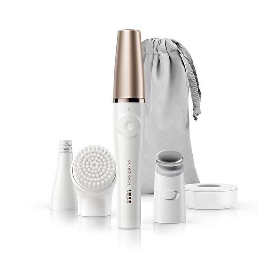 Braun FaceSpa Pro 911 Şarjlı Yüz Epilatörü 3’ü 1 Arada Epilasyon ve Cilt Bakım Seti 1