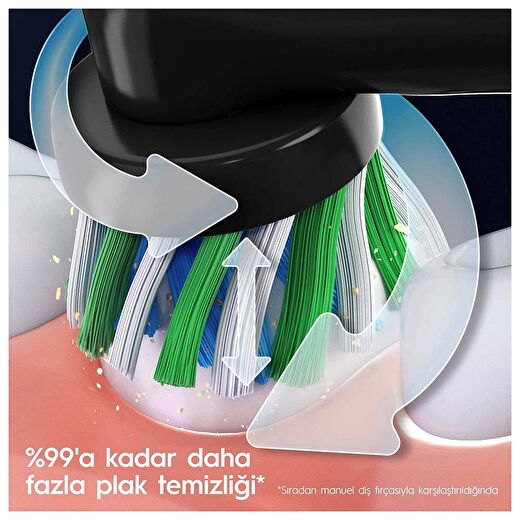 Oral-B Pro 3 3500 Şarj Edilebilir Diş Fırçası - Siyah 3