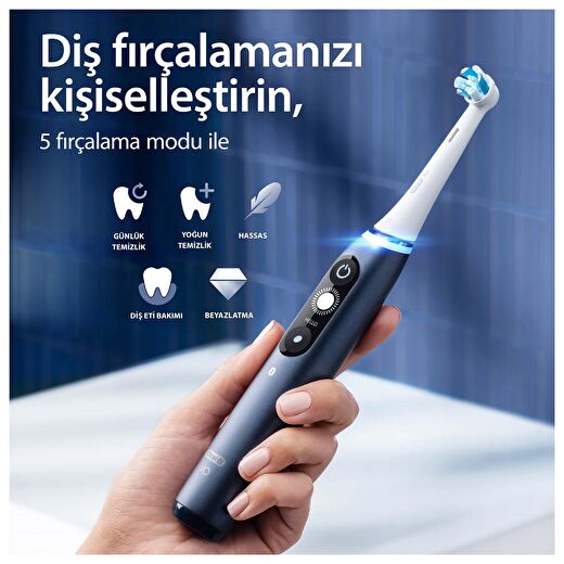 Oral-B iO 7 Şarjlı Diş Fırçası - Lacivert 3