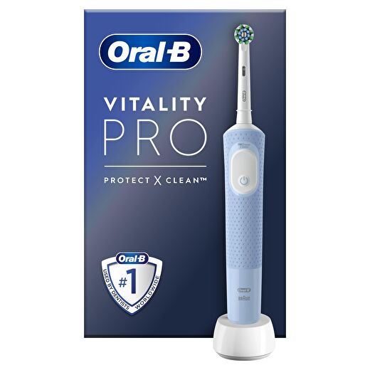 Oral-B D103 Vitality Pro Cross Action Şarjlı Diş Fırçası - Mavi 1