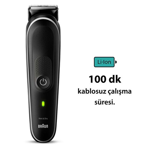 Braun Series 5 MGK5420 Hepsi Bir Arada Şekillendirme Seti, 9’u 1 Arada Erkek Bakım Kiti 4