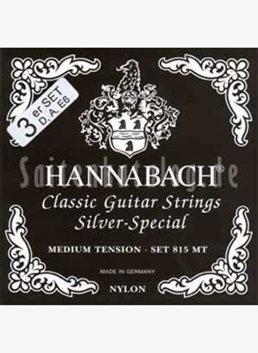 Hannabach 8157P MT Klasik Gitar Teli - 10'lu Bas Tel Set 1