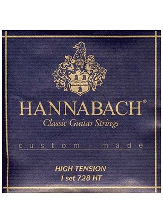 Hannabach 7288HT Custom Made High Tension Klasik Gitar Teli (3\'lü Treble Set 1