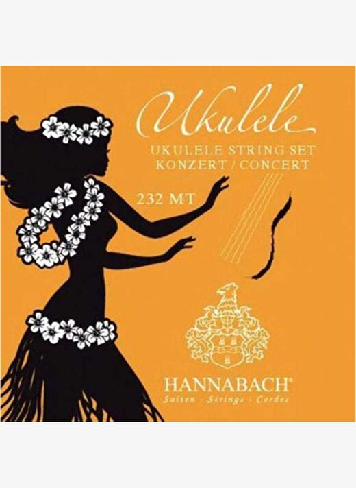 Hannabach 232MT Concert Ukulele Takım Tel 2