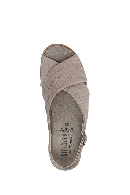 Mia 35 Ac-Kifidis Kadın Anatomik Nubuk Sandalet 35-41 4