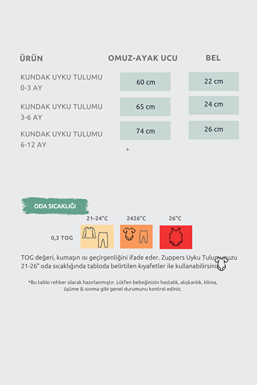 Bebek Kundak Uyku Tulumu - Geo  4