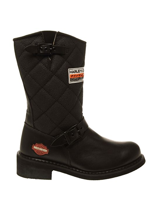 Harley Davidson Siyah Kadın Deri Bot LACONIA/644 - 025G 1