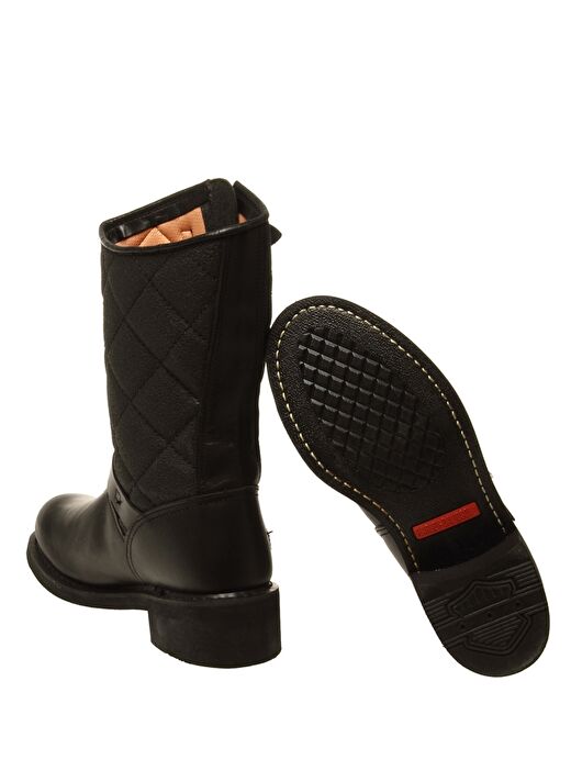 Harley Davidson Siyah Kadın Deri Bot LACONIA/644 - 025G 3
