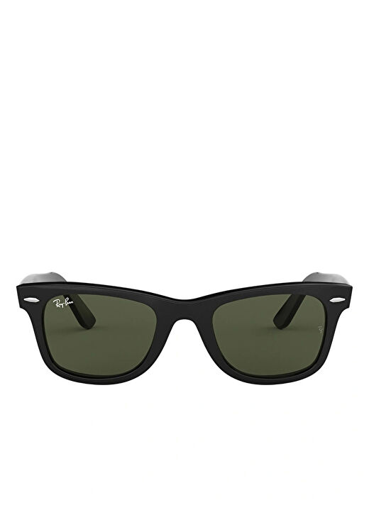 Ray-Ban Wayfarer RB2140 Kare Siyah Unisex Güneş Gözlüğü 1