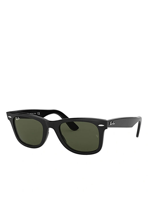 Ray-Ban Wayfarer RB2140 Kare Siyah Unisex Güneş Gözlüğü 2