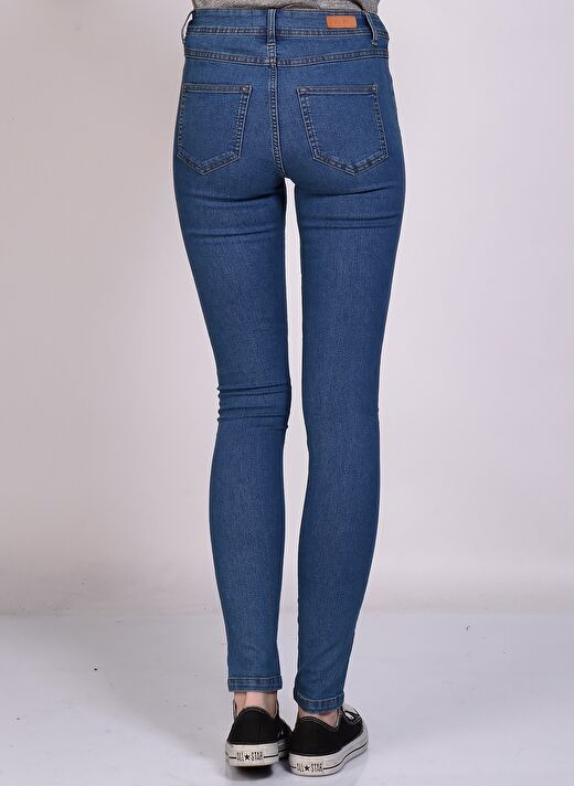 Adpt   Açık Mavi Kadın Denim Pantolon 80000519 4