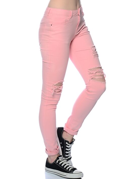 Black Pepper Açık Pembe Kadın Pantolon 2