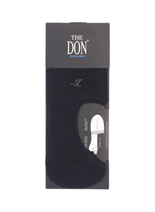 The Don Erkek Koyu Lacivert Babet Çorap 1