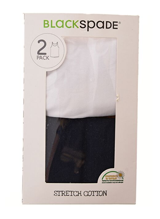 Blackspade 2'li Erkek Çocuk İç Giyim Atlet 1