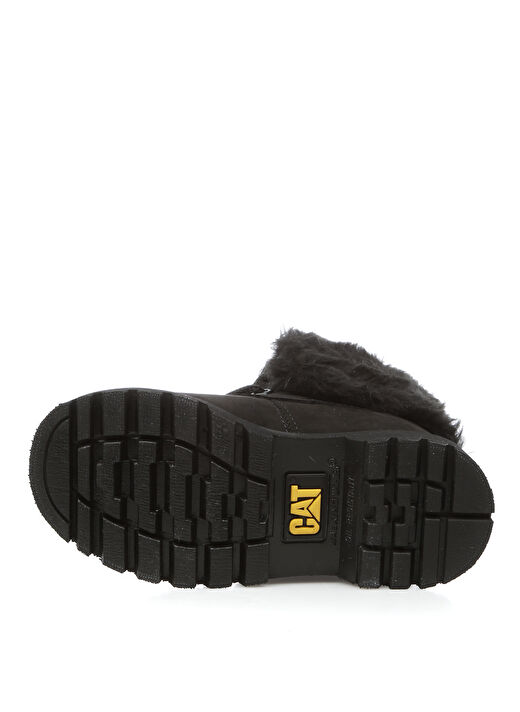 Caterpillar Siyah Kız Çocuk Süet + Deri Bot 015F101079 UTAH FUR WP 3