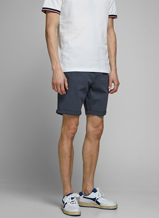Jack & Jones 12165892 Lacivert Şort 4